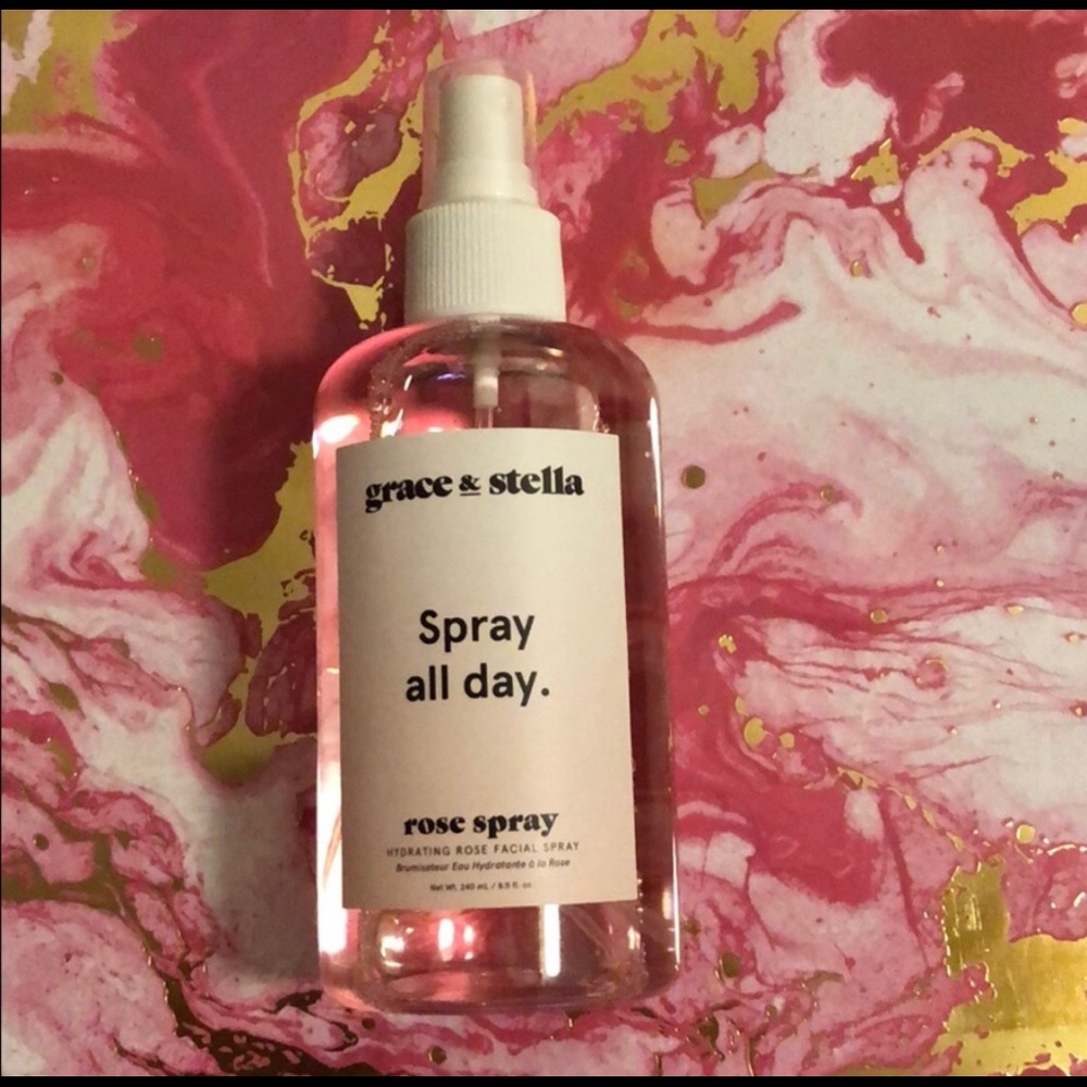 NIB grace & Stella rose Spray all day facial spray